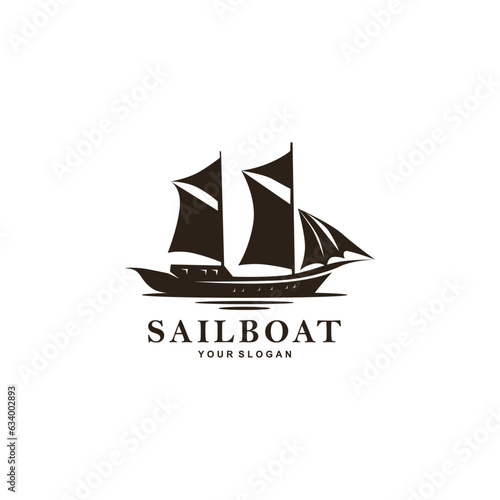 Simple Sailboat Logo Design Ideas