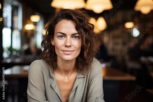 Portrait of smiling female