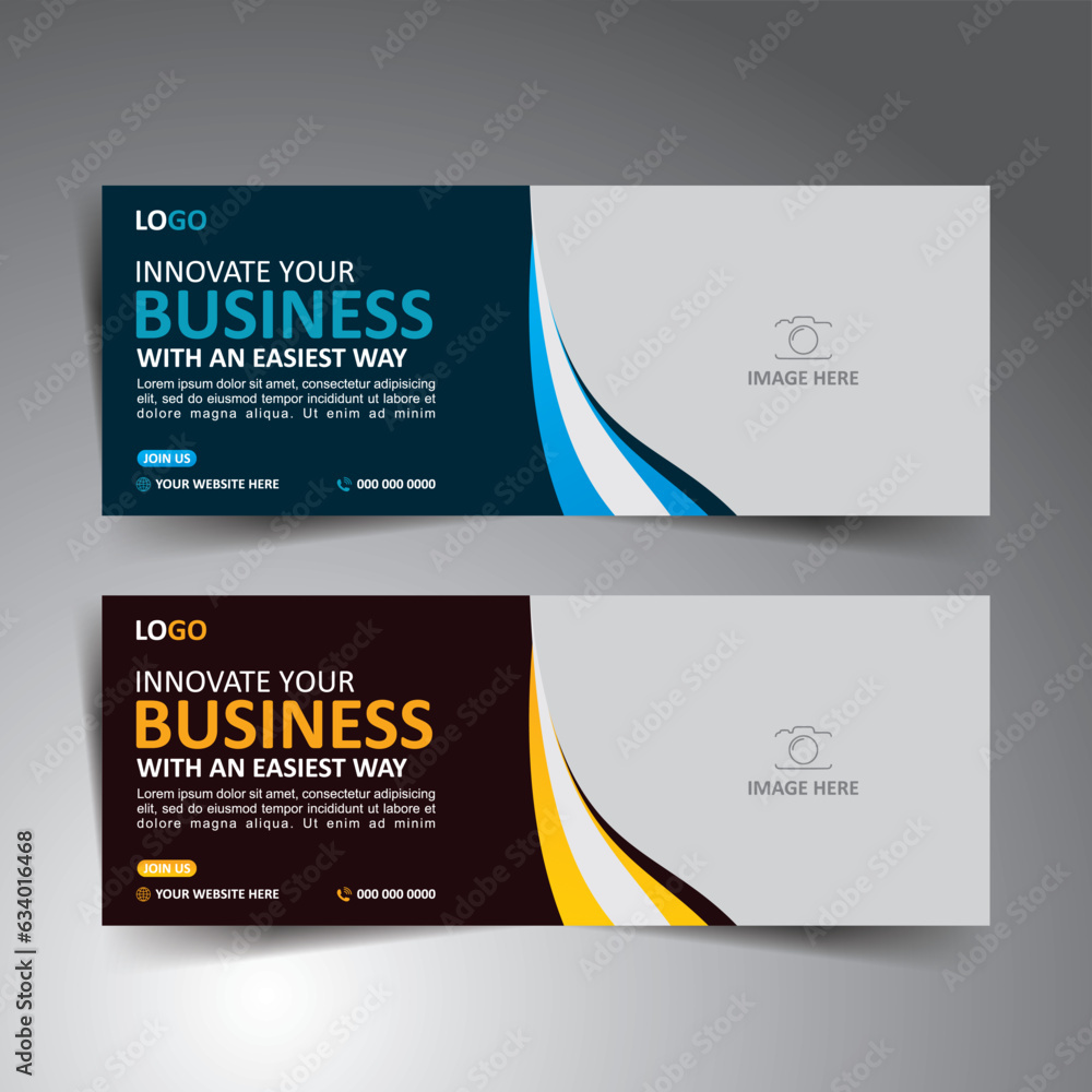 Business banner template 