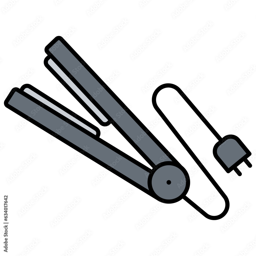 Hair straightener icon Hair straightener icon