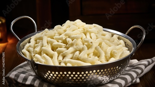 pasta in a basket