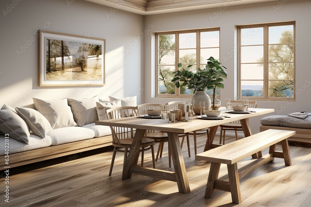 The interior of the dining room is neatly prepared with elegant modern furnishings. The atmosphere is comfortable and relaxing. The interior of the dining room is neatly prepared with elegant modern furnishings. The atmosphere is comfortable and relaxing.