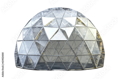 Print op canvas Geodesic dome