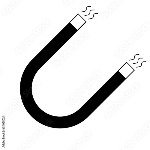 Magnet icon vector