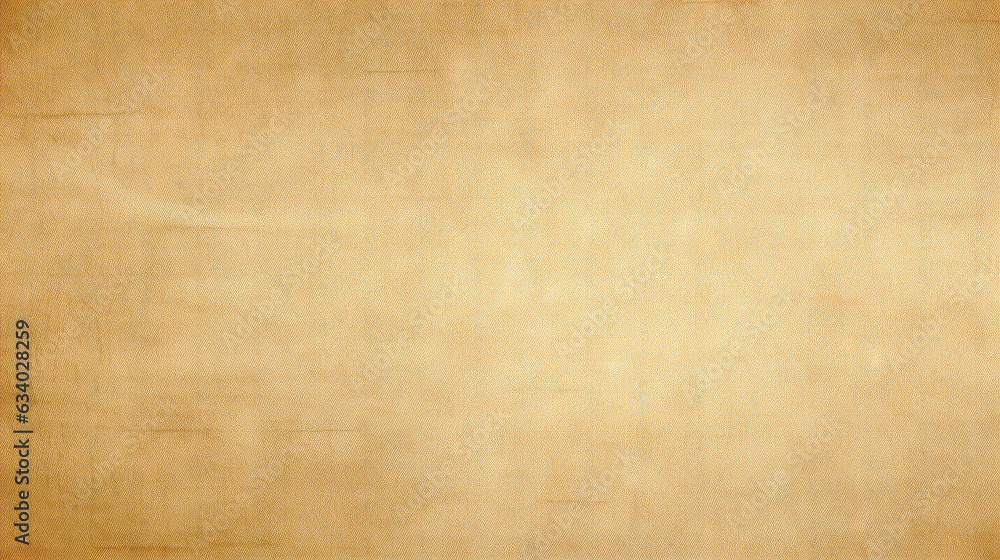 Tan Background with a Paper Texture and a Scroll Burlap Banner AI Generative