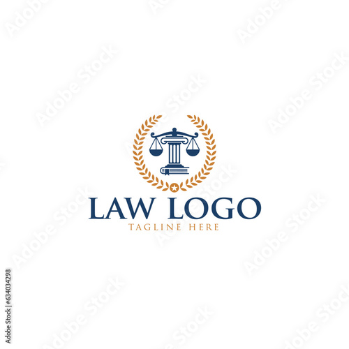 Law Firm Logo Design Vector 