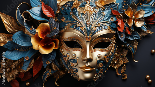 Maskerade-Feier: Karnevalsmaske für Veranstaltungen © PhotoArtBC