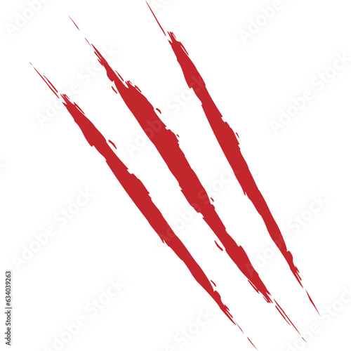 claw scratch illustration