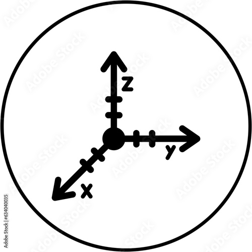Coordinate Axis Icon
