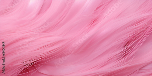 Smooth pastel pink fur background  ai generated