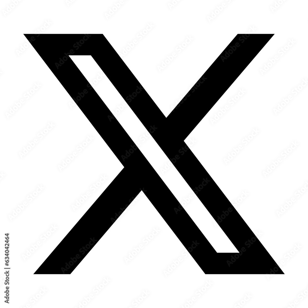 Humpolec, Czech Republic June 10, 2023 X new logo blog media