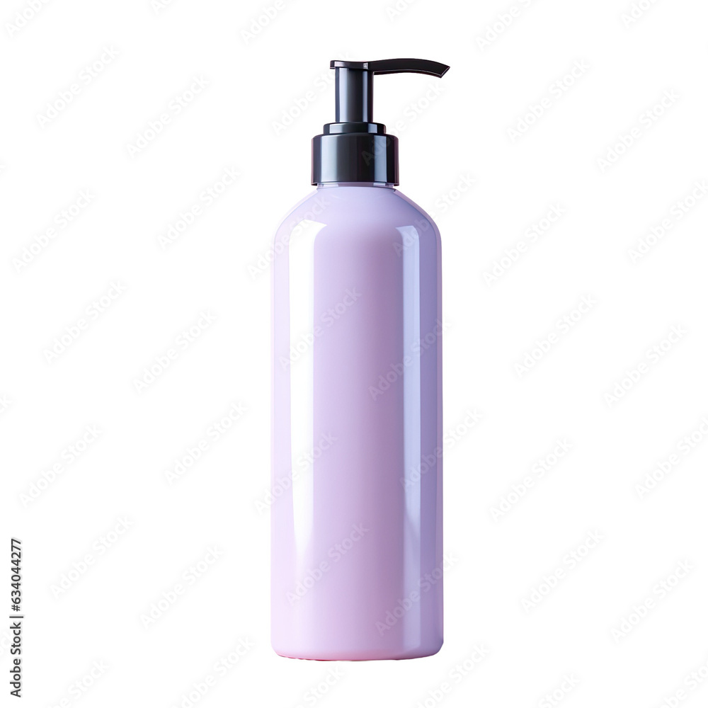 Isolated transparent background bottle for advertising body or bathroom cosmetics care Isolated transparent background bottle for advertising body or bathroom cosmetics care