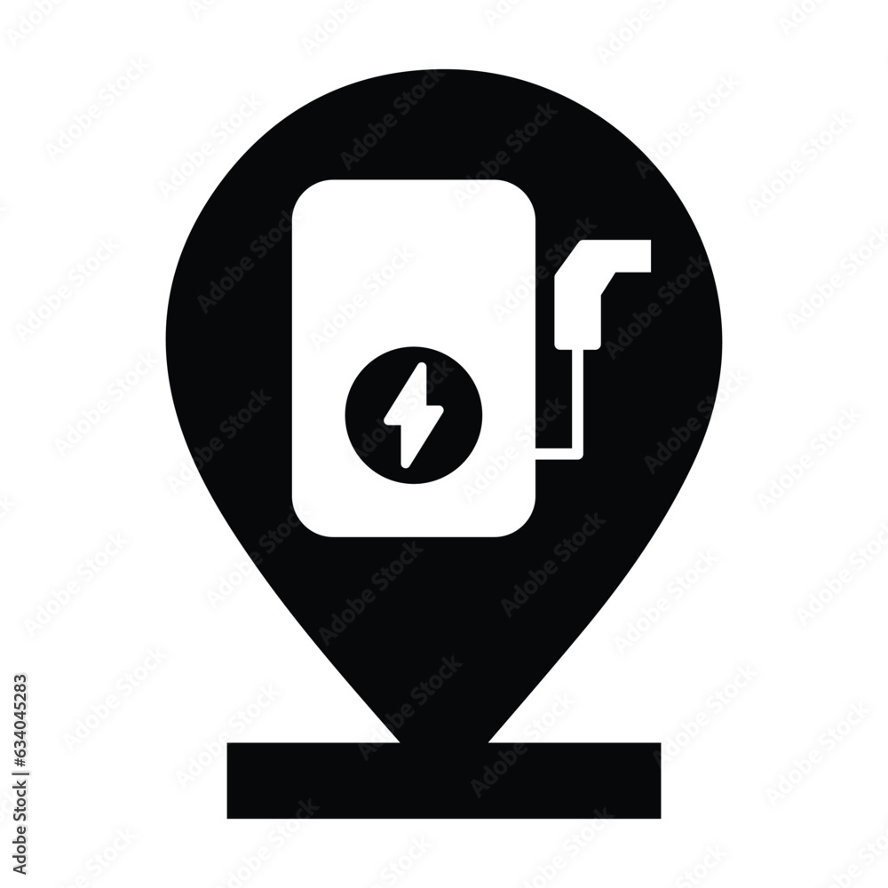 Charger, location icon Charger, location icon