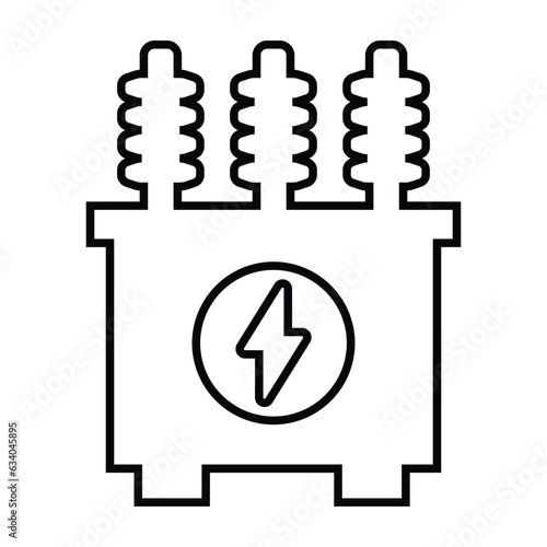 Dc, transformer icon