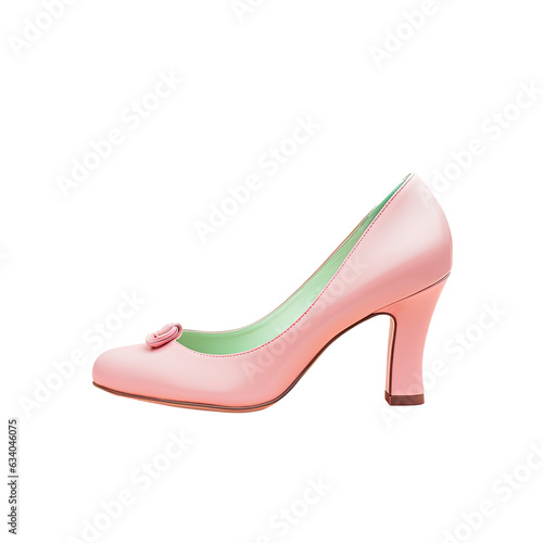 transparent background with isolated women s shoes