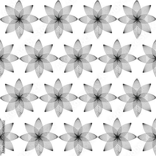  Creative colorful flower pattern design