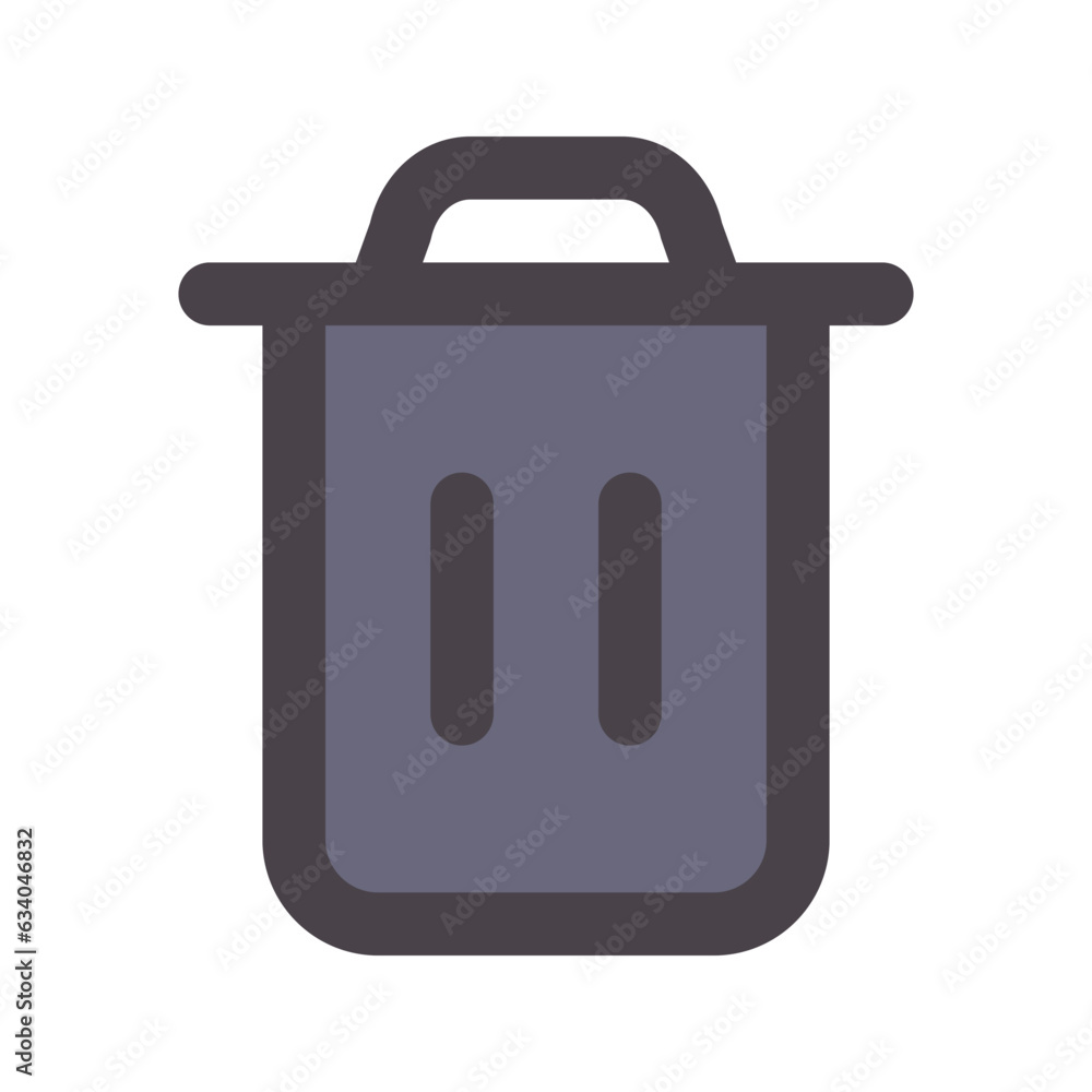 delete flat line icon delete flat line icon