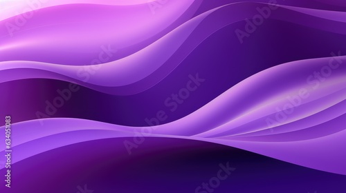 Abstract Waves Purple Tones Background