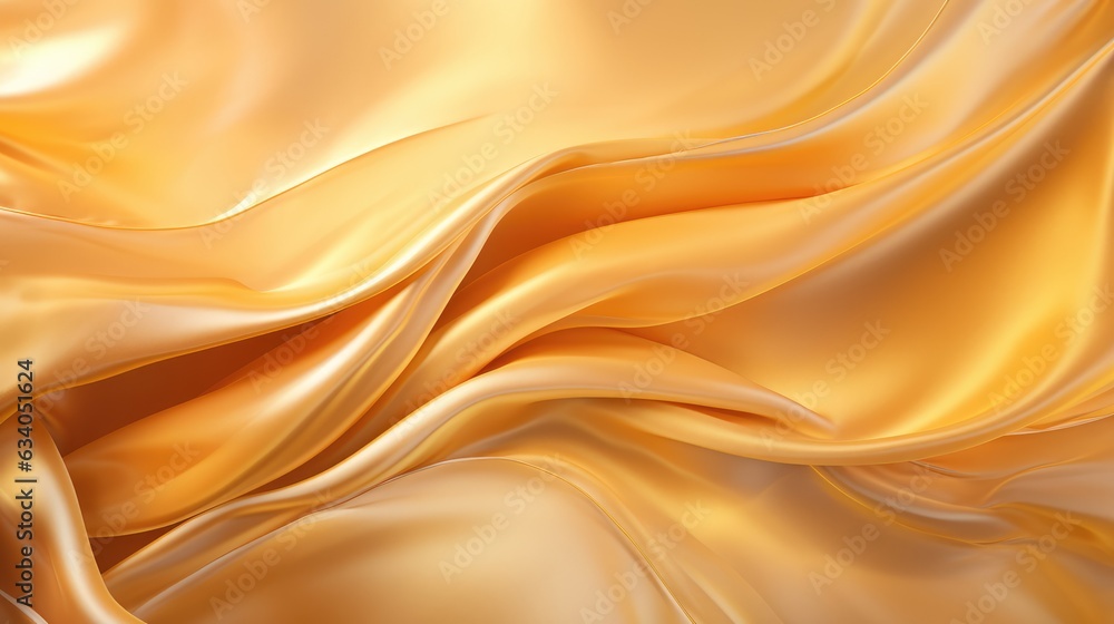 Bright Waves of Golden Silk Bright Waves of Golden Silk