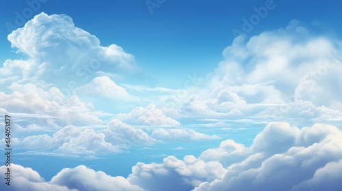 Cloudy Sky Background photo
