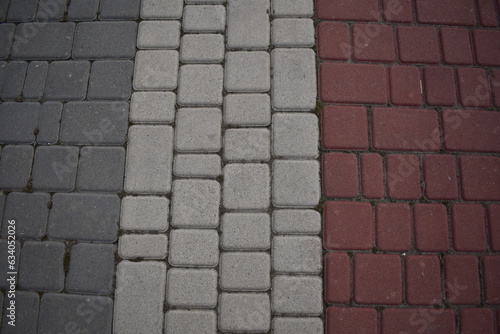 colorful color tiles asphalt background for tiles