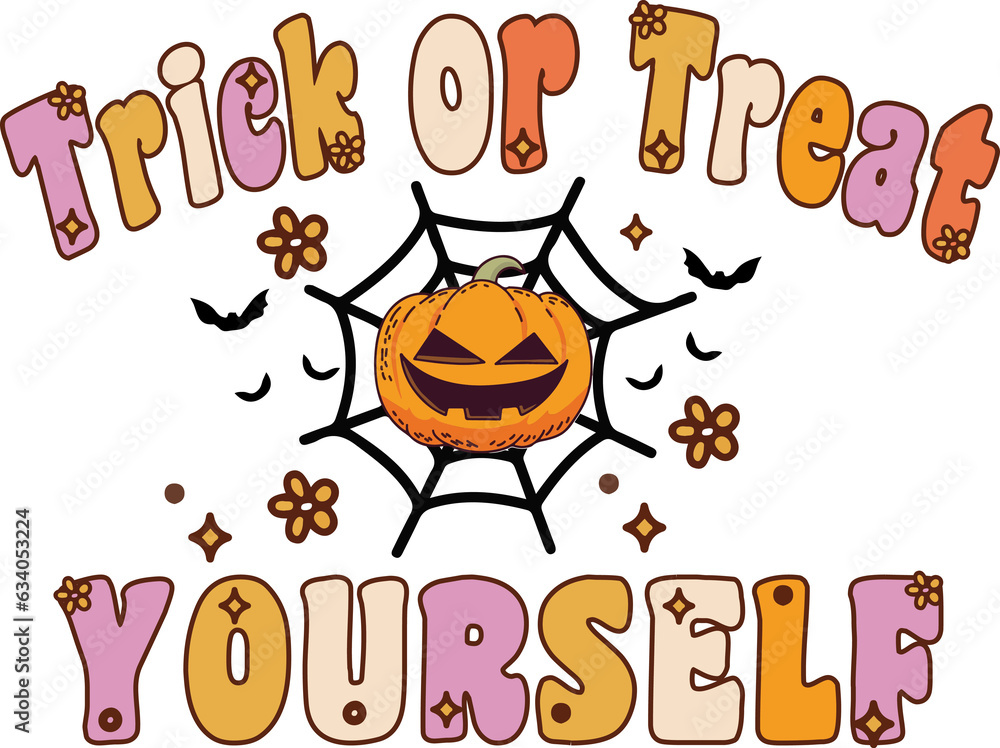 Fototapeta premium Trick or Treat Yourself