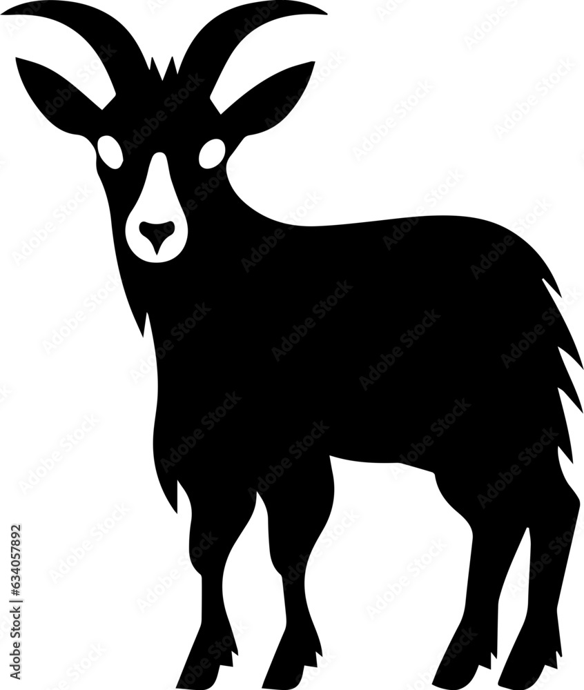 Fototapeta premium Kinder Goat Icon