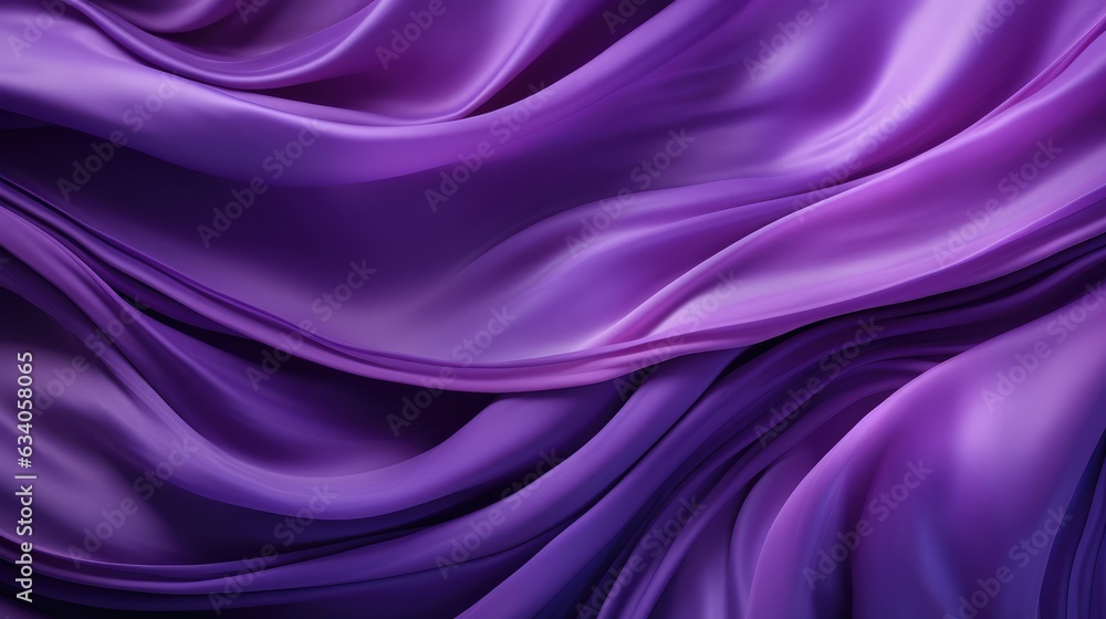 Obraz premium Purple Silk Waves
