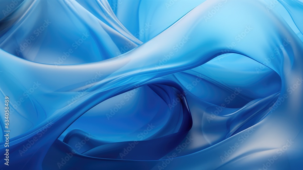 Saturated Abstract Blue Background Saturated Abstract Blue Background