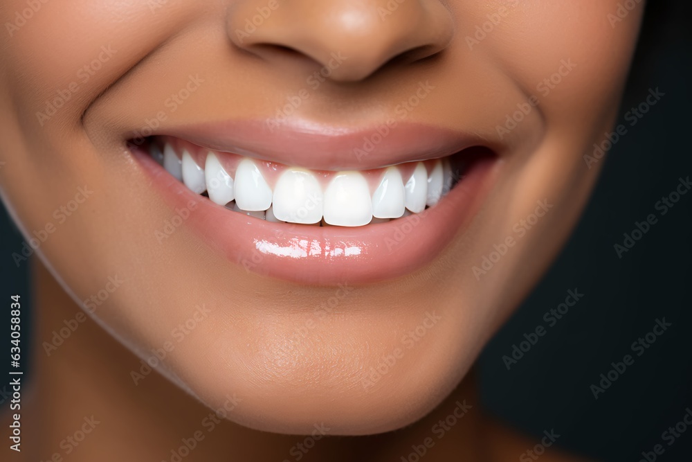 Obraz premium Close up of a woman with a smile