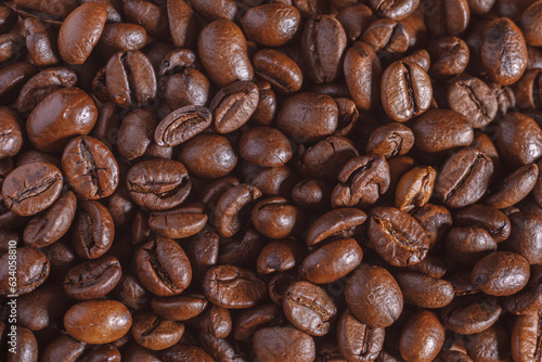 coffee beans pattern texture background