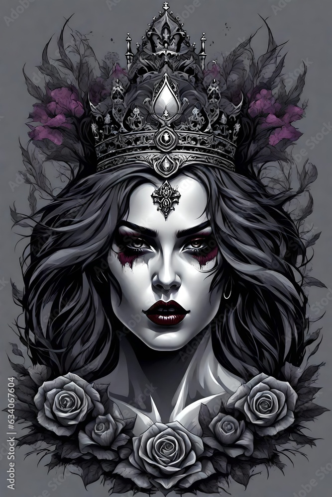 Gothic Art: Queen of the dead 