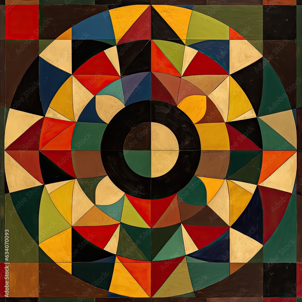 Fototapeta premium abstract geometric background