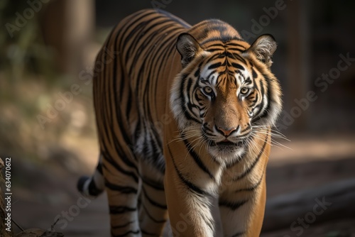 Tiger  Bandhavgarh National Park  Madhya Pradesh  India