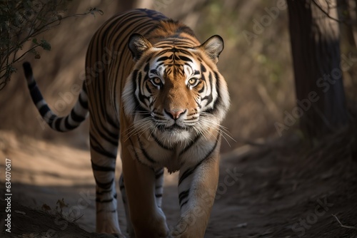 Tiger, Bandhavgarh National Park, Madhya Pradesh, India