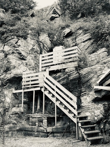 stairs to the sea