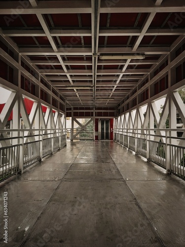 A Bus Station for Public Transport. Amazing Structured Design of a Bus Terminal in a Daylight