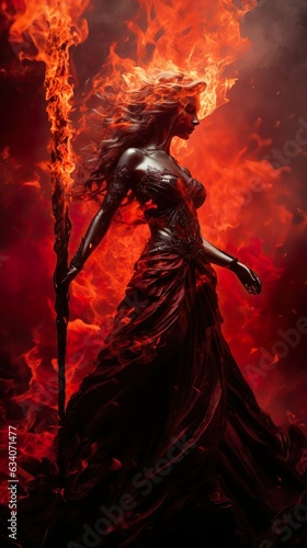 Queen of Hell Fire © Cornflex