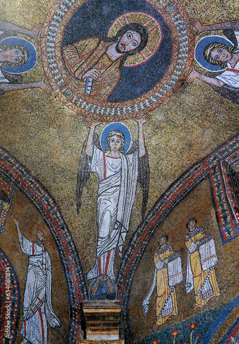 mosaic in Basilica Santa Maria Maggiore, Rome, Italy