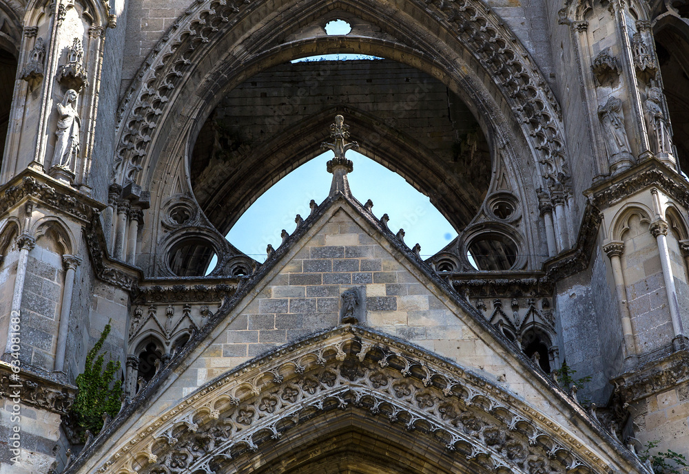 Saint Jean des vignes abbey, Soissons, France