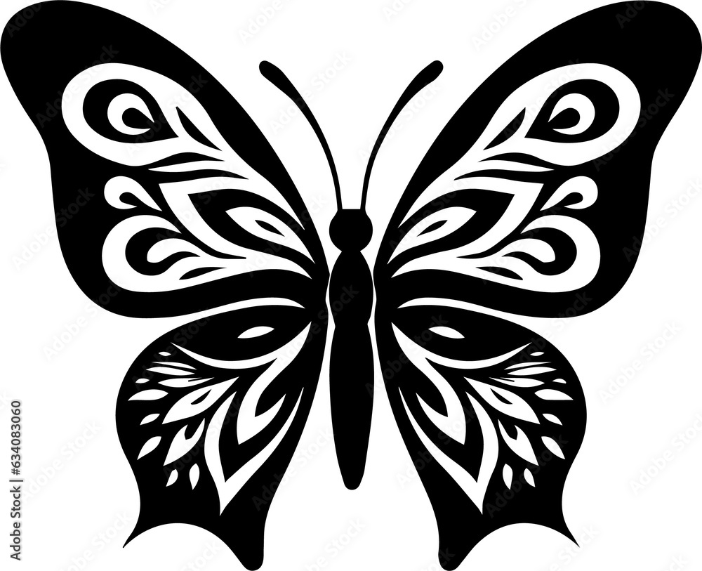 The butterfly graphic features a symmetrical burst of vibrant colors, depicting the graceful motion of a butterfly surrounded by intricate floral elements The butterfly graphic features a symmetrical burst of vibrant colors, depicting the graceful motion of a butterfly surrounded by intricate floral elements
