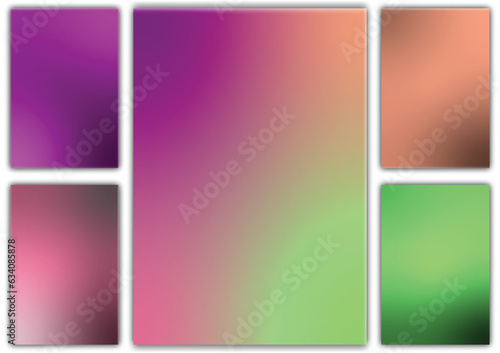 The gardient abstract is a popular color combination. Suitable for background, wallpaper, cards and banners.