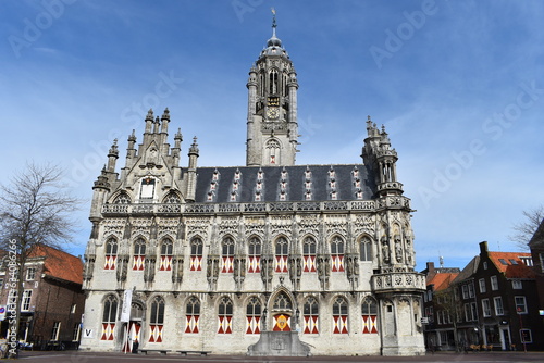 Town hall of Middelburg Netherlands