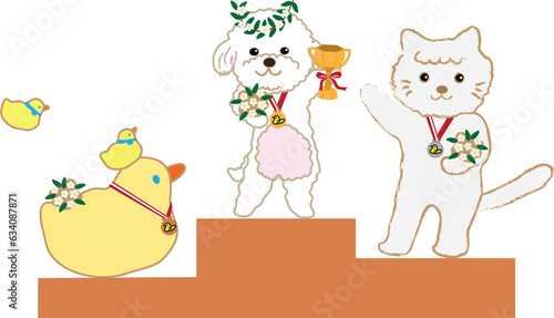 Gold Medal and Trophy Award Ceremony