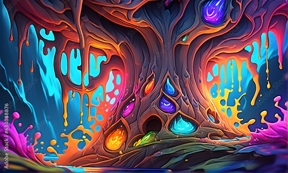 Fototapeta premium grafische farben - illustration