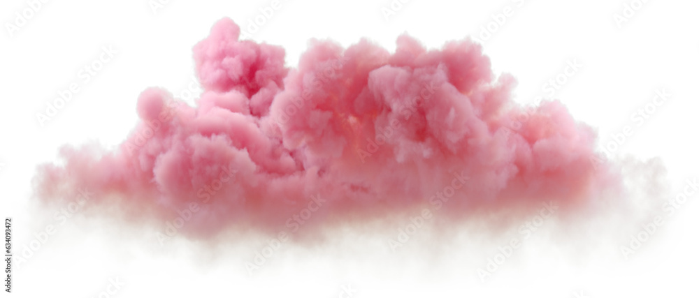 Pastel pink soft clouds cutout backgrounds 3d render png Pastel pink soft clouds cutout backgrounds 3d render png