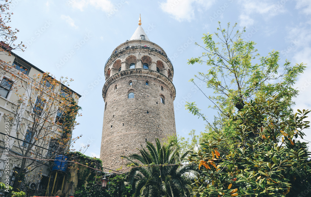 Galata tower, Istanbul, Asian side