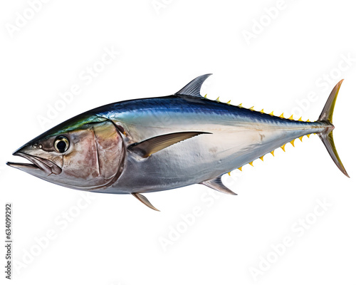 Bluefin tuna isolated on transparent background