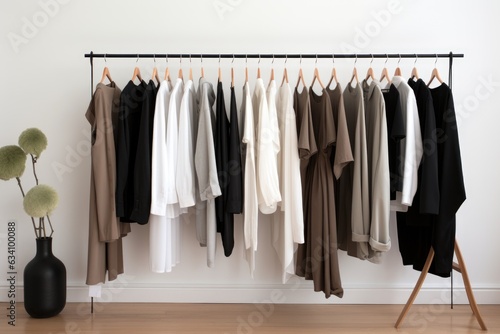 a minimalist capsule wardrobe selection