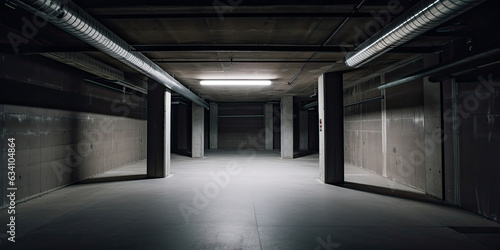 An empty basement photo